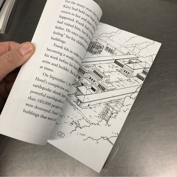 Who Was.. Frank Lloyd Wright? Paperback Book - Picture 3 of 5